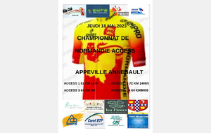 Championnat de Normandie Access à Appeville Annebault jeudi 18 mai
